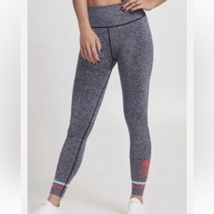 SoulCycle Gray Leggings Melange Seamless